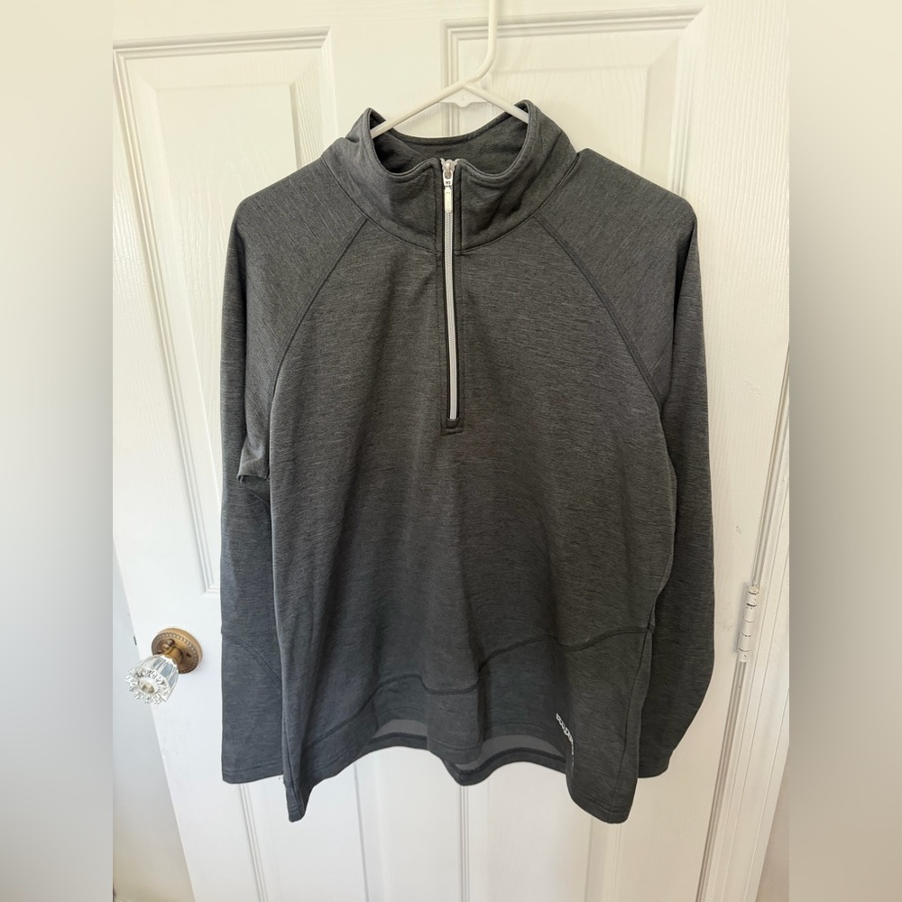 Boulder Gear Women’s XL Gray Quarter-Zip Sweater Perfect for Winter Weather
